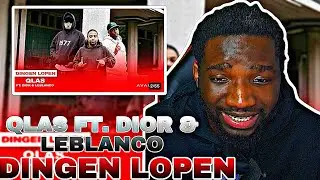 Qlas - Dingen Lopen ft. Dior & Leblanco (prod. Bix & JayEliano) | REACTION