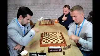 Играю с претендентом на мировую шахматную корону Яном Непомнящим.