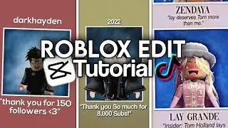 YEARBOOK TREND ROBLOX EDIT TUTORIAL ON CAPCUT!