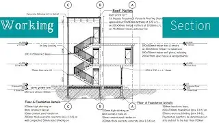 Section B | 009 Working drawings | Archicad