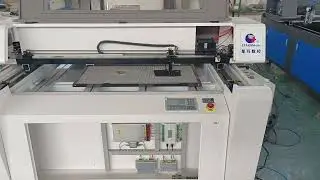 STARMA LASER  100W 130W co2 laser cutting machine cut 3mm leather test