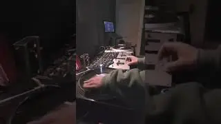 Scratch practice using vinyl. 