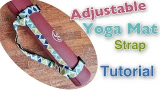 Adjustable Yoga Mat Strap DIY