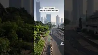 Hari Pertama PPKM Darurat Jakarta