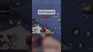 1vs2 in 1 second🤯😱.  .    .       .      .   . #meetgaming #BGMI
