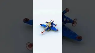 LEGO Cosmic Comet - Space - Set 6825 - Build Animation Time Lapse
