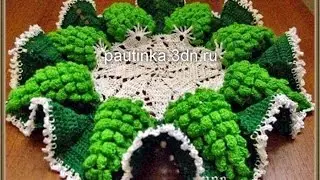 Объемные Салфетки Крючком - 2019 / Volume Napkins Hook / Volume Servietten Haken
