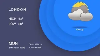 Animated Weather Icons Pack With Forecast Template 04