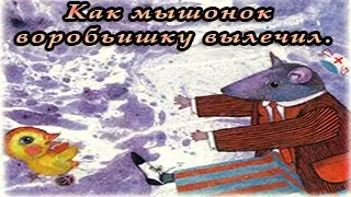 Как мышонок воробьишку вылечил.