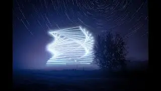 Dronelightpainted box stop-motion (19 flight's)