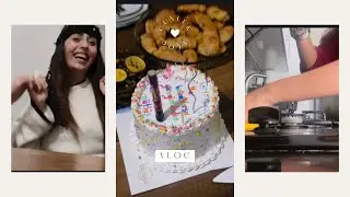 Kız kıza kutlama / mutfakda neler yaptım / günlük vlog