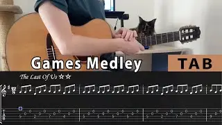 The Last of Us・We Were Here Together・Detroit: Become Human - guitar TAB