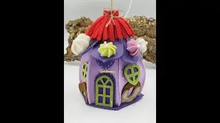 Tutorial la soffitta della Befana (portacaramelle)