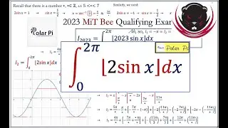 2023 MiT Integration Bee Qualifying Exam [Problem 8]