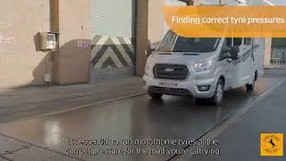 Maintaining the right tyre pressures for your motorhome (short)