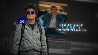 How to make X and Y timeslice Transition in After Effects