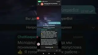 Инструкция по установке  ChatKeeperBot
