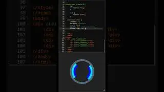 Rotating Circle | Loading Animation | HTML CSS 