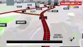Yol Çalışması İstanbul'da Trafiği Kilitledi