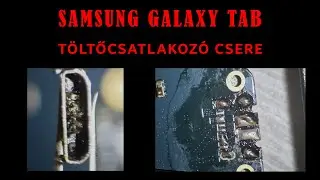 Ti küldtétek: Samsung Galaxy Tab A töltő csatlakozó csere Samsung SM-T580