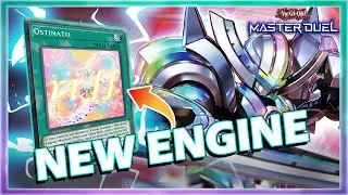 NEW ENGINE! MELODIOUS MATHMECH SEASON 35 RANKED GAMEPLAY IN YUGIOH MASTER DUEL