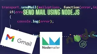 Send mail using Node.js (nodemailer)|| By-Pradip Sarkar