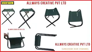 Folding Camping Table  | Cloth Folding  Portable Compact forOutdoor Travel Beach Picnic Hiking Stool