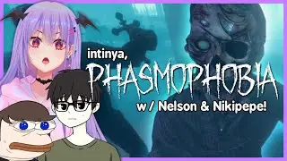 【 PHASMOPHOBIA 】 GHOST HUNTING WITH VTUBERS?! ft. @BeaconCream & @NightD24 【 Indonesian VTuber 】🦇✨