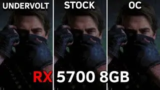RX 5700 8GB | Stock vs Undervolt vs OC | Test In 13 Games at 1080p | 2023