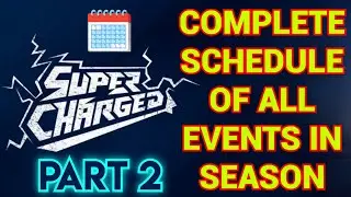 Asphalt 9 🆕🗓️ - SUPERCHARGED SUMMER 2 Season | Full Schedule 🔥