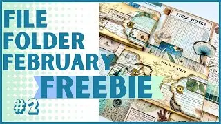 FILE FOLDER FEBRUARY #2: MINI FOLDER STORAGE + NEW DIGI KIT  