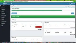 Create new Program in eCollege