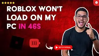 How to FIX the PROBLEM When ROBLOX Does NOT LOAD on Your PHONE or PC in 46 S