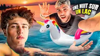 ON A ESSAYÉ DE DORMIR SUR UN LAC ! Ft.Matos