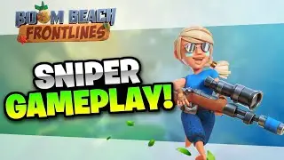 Snipin' away with the Sniper! Boom Beach Frontlines Alpha Gameplay!