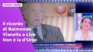 Il ricordo di Raimondo Vianello a Live - Non è la d’Urso