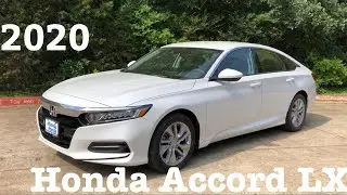 2020 Honda Accord LX 1.5 Turbo | In-Depth Exterior & Interior WalkAround