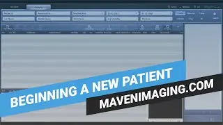 Rayence Part 1 -  Beginning A New Patient
