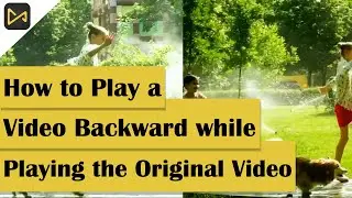 How to Play a Video Backward while Playing the Original Video #videoediting  #tutorial