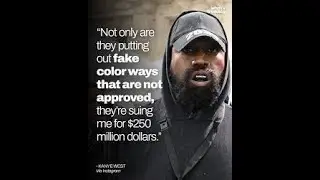 KANYE WEST GOING OFF ON ADIDAS AGAIN ....