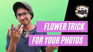 Flower Border Portrait Trick 🌸  - Easy Photo Hacks 2021