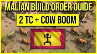 AOE4 | Malian Build Order Guide : 2 TC + Cow Boom