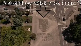 Aleksandrów Łódzki z Oka Drona
