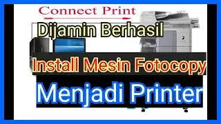 Cara Menghubungkan Komputer Windows 10 ke Mesin Fotocopy Canon Untuk Jadi Printer | Canon iRAdvance