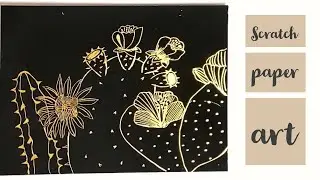 Easy Scratch Paper Art | Scratch Off Art | DIY Crafts with Scratch Paper | Five Minutes Crafts Ideas