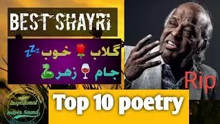 Rahat indori best Shayari | top 10 poetry by Rahat indori|| potery| inspirational waves sounds