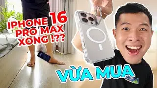 VIỆC ĐẦU TIÊN MÌNH LÀM SAU KHI MUA iPHONE 16 PRO MAX !!!