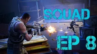 Menudo carry!! 0 kills Fornite Squad Ep 8 Me carrilean!!