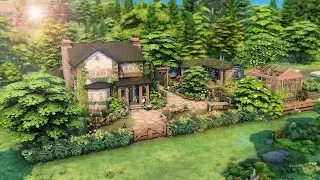 Cozy Family Farm 🐄// The Sims 4: Speed Build // No CC