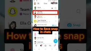How to save any Snap in Chat 2025 | save snap in chat 